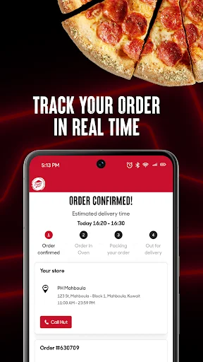 Pizza Hut KWT ऐप डाउनलोड करें – ऑनलाइन पिज्जा ऑर्डर करें और पाएं बेहतरीन ऑफर - Screenshot 5