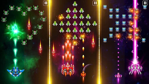 Space shooter – Galaxy attack डाउनलोड करें – क्लासिक आर्केड गेम - Screenshot 21