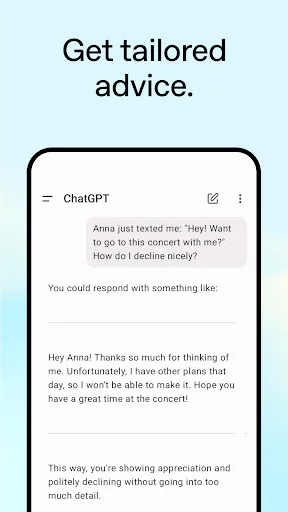 ChatGPT डाउनलोड करें – आपका स्मार्ट AI असिस्टेंट और लेखन टूल - Screenshot 5