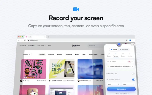 Screenity स्क्रीन रिकॉर्डर डाउनलोड करें – बेस्ट फ्री स्क्रीन कैप्चर टूल - Screenshot 1