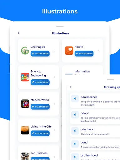 IELTS Vocabulary PRO डाउनलोड करें – IELTS तैयारी के लिए बेहतरीन ऐप - Screenshot 10