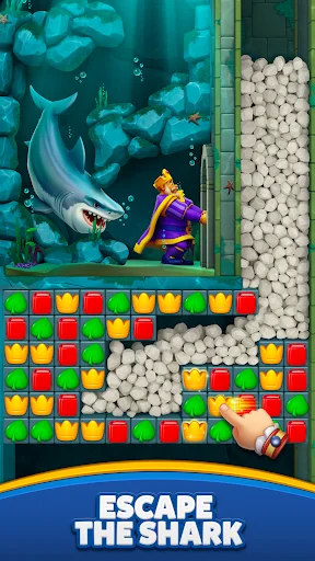 Royal Match डाउनलोड करें – किंग रॉबर्ट के महल को सजाएं और पहेलियाँ सुलझाएं - Screenshot 12
