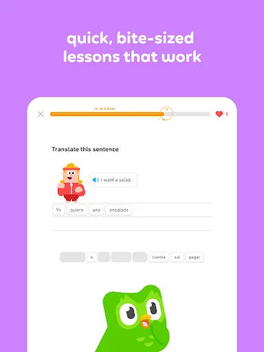 Duolingo डाउनलोड करें: स्पेनिश, अंग्रेजी और शतरंज सीखें – मुफ्त ऐप - Screenshot 11