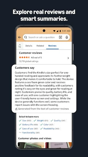 Amazon Shopping ऐप डाउनलोड करें – लाखों प्रोडक्ट्स ऑनलाइन खरीदें - Screenshot 4