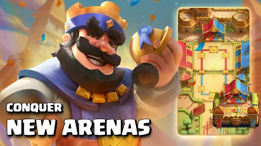 Clash Royale डाउनलोड करें – रीयल-टाइम PvP रणनीति गेम - Screenshot 2