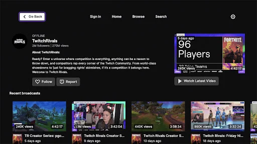 Twitch डाउनलोड करें: लाइव स्ट्रीमिंग और गेमिंग का आनंद लें – Android के लिए - Screenshot 20