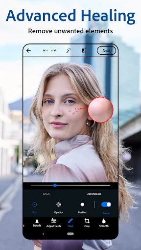 Photoshop Express फोटो एडिटर डाउनलोड करें – बेहतरीन मोबाइल एडिटिंग - Screenshot 8