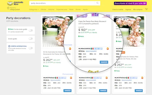 ZYing Chrome एक्सटेंशन डाउनलोड करें – अमेज़न और OZON के लिए सर्वश्रेष्ठ उत्पाद विश्लेषण टूल - Screenshot 5
