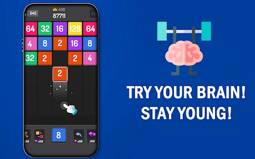 Number Games – 2048 Blocks डाउनलोड करें – बेहतरीन पहेली गेम - Screenshot 20