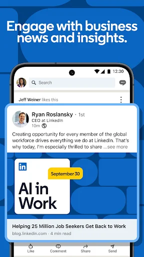LinkedIn ऐप डाउनलोड करें – करियर के लिए नौकरियां और नेटवर्किंग - Screenshot 5