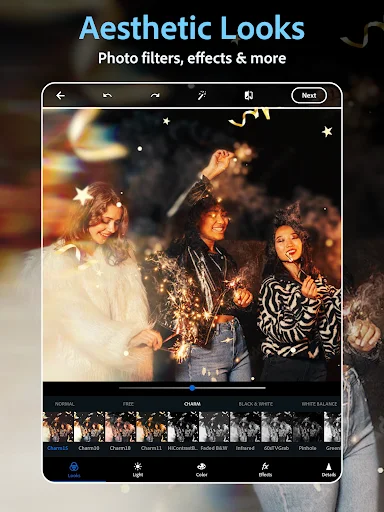 Photoshop Express फोटो एडिटर डाउनलोड करें – बेहतरीन मोबाइल एडिटिंग - Screenshot 11
