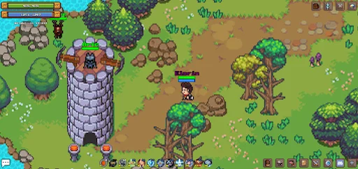 Definya: 2D MMORPG डाउनलोड करें – बेहतरीन पिक्सेल RPG गेम - Screenshot 3