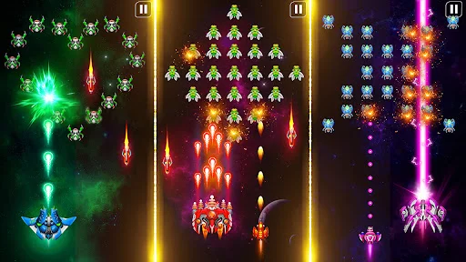 Space shooter – Galaxy attack डाउनलोड करें – क्लासिक आर्केड गेम - Screenshot 14