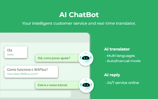 WAPlus CRM डाउनलोड करें – WhatsApp मार्केटिंग और सेल्स के लिए सर्वश्रेष्ठ AI टूल - Screenshot 4