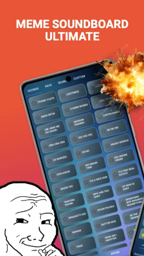 MEME Soundboard 2026 Ultimate डाउनलोड करें – बेहतरीन मीम साउंड्स - Screenshot 7