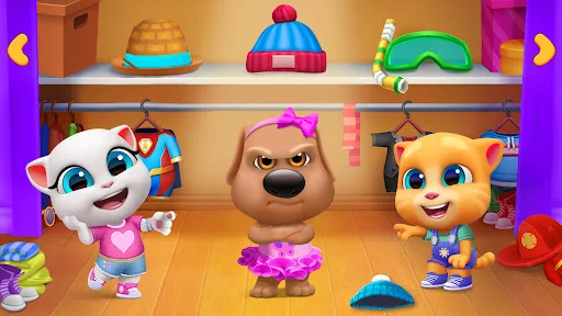 My Talking Tom Friends डाउनलोड करें – बच्चों के लिए मजेदार गेम - Screenshot 7