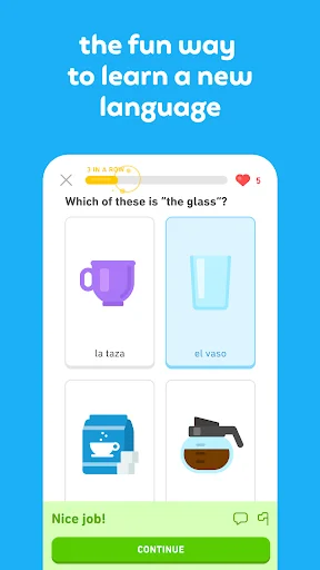 Duolingo डाउनलोड करें: स्पेनिश, अंग्रेजी और शतरंज सीखें – मुफ्त ऐप - Screenshot 2