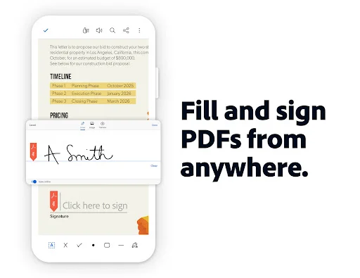 Adobe Acrobat Reader डाउनलोड करें – PDF एडिट और स्कैन करें - Screenshot 3