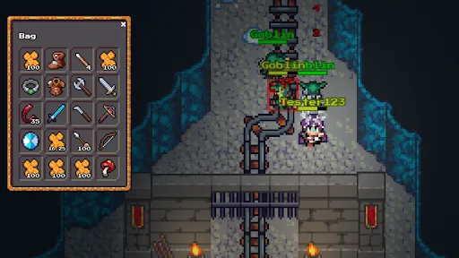 Definya: 2D MMORPG डाउनलोड करें – बेहतरीन पिक्सेल RPG गेम - Screenshot 2