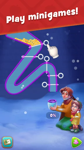Gardenscapes डाउनलोड करें – अपने बगीचे को सजाएं और मैच-3 पहेलियाँ सुलझाएं - Screenshot 2