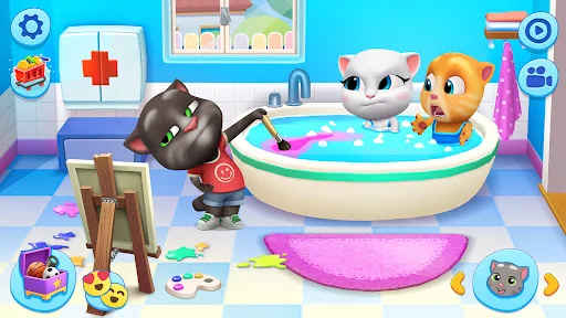 My Talking Tom Friends डाउनलोड करें – बच्चों के लिए मजेदार गेम - Screenshot 9