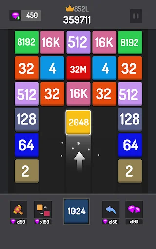 Number Games – 2048 Blocks डाउनलोड करें – बेहतरीन पहेली गेम - Screenshot 14