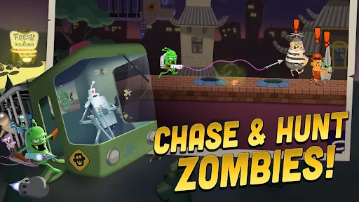 Zombie Catchers डाउनलोड करें – ज़ोंबी का शिकार करें और मज़े करें - Screenshot 7
