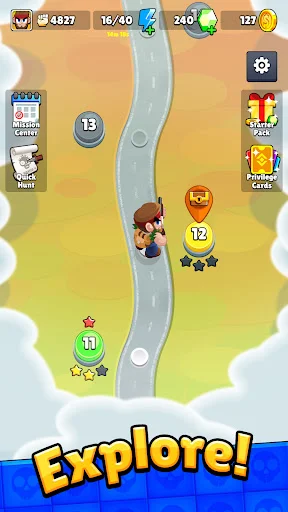 Bagbound Hero – Backpack RPG डाउनलोड करें: ज़ॉम्बी सर्वाइवल गेम - Screenshot 8