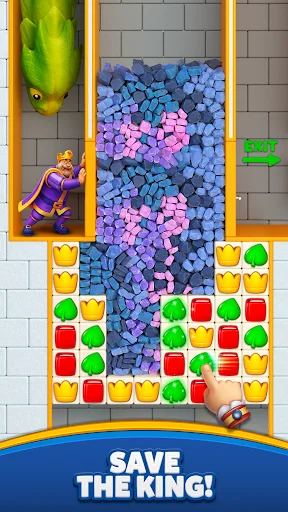 Royal Match डाउनलोड करें – किंग रॉबर्ट के महल को सजाएं और पहेलियाँ सुलझाएं - Screenshot 6