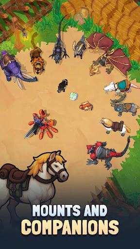 Eternal Hero: Action RPG डाउनलोड करें – बेहतरीन ओपन-वर्ल्ड गेम - Screenshot 4