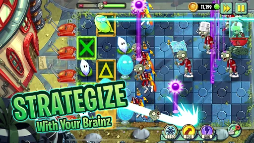 Plants vs Zombies 2 डाउनलोड करें – मज़ेदार ज़ोंबी डिफेंस गेम - Screenshot 1