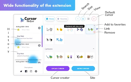 Cursor Helper डाउनलोड करें – बेहतरीन कस्टम माउस कर्सर फ्री में - Screenshot 2