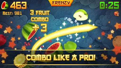 Fruit Ninja डाउनलोड करें – सबसे लोकप्रिय निंजा गेम का आनंद लें - Screenshot 2