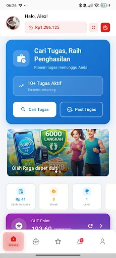Gudang Tugas डाउनलोड करें – आसान टास्क से घर बैठे पैसे कमाएं - Screenshot 1