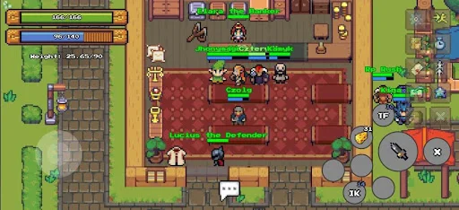 Definya: 2D MMORPG डाउनलोड करें – बेहतरीन पिक्सेल RPG गेम - Screenshot 9
