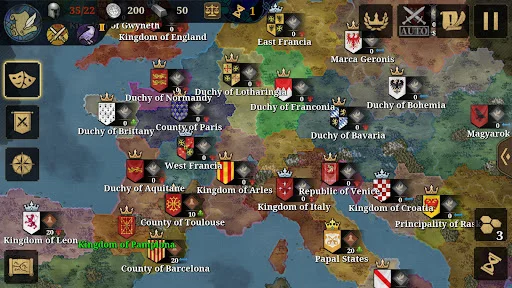 European War 7: Medieval डाउनलोड करें – बेहतरीन रणनीति गेम - Screenshot 11