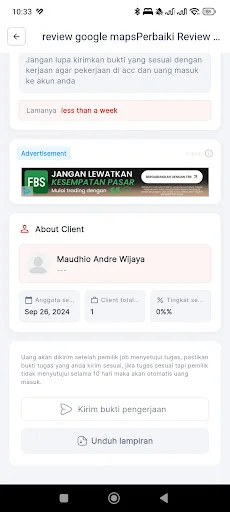 Gudang Tugas डाउनलोड करें – आसान टास्क से घर बैठे पैसे कमाएं - Screenshot 23