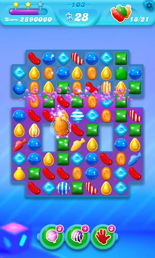 Candy Crush Soda Saga डाउनलोड करें – बेहतरीन मैच-3 पहेली गेम - Screenshot 4