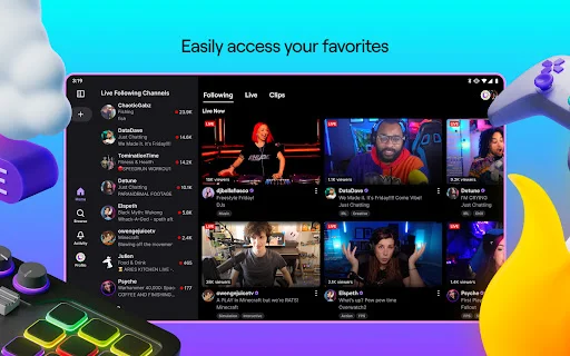 Twitch डाउनलोड करें: लाइव स्ट्रीमिंग और गेमिंग का आनंद लें – Android के लिए - Screenshot 8
