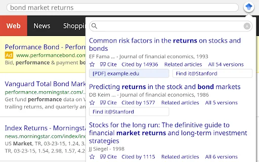 Google Scholar Button डाउनलोड करें – शोध पत्रों के लिए सर्वश्रेष्ठ टूल - Screenshot 3