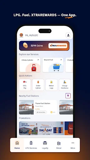 IndianOil ONE App डाउनलोड करें – Indane गैस बुकिंग और सेवाएं - Screenshot 2