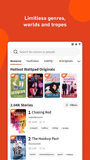 Wattpad डाउनलोड करें – कहानियाँ पढ़ें और लिखें | लेटेस्ट वर्जन - Screenshot 3