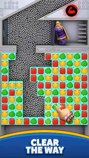 Royal Match डाउनलोड करें – किंग रॉबर्ट के महल को सजाएं और पहेलियाँ सुलझाएं - Screenshot 4
