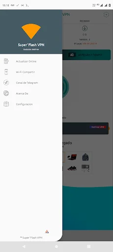 Super Flash VPN डाउनलोड करें – Android के लिए सबसे तेज़ और सुरक्षित VPN - Screenshot 4