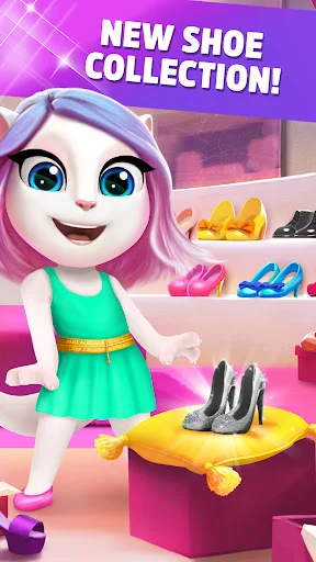 My Talking Angela डाउनलोड करें – बच्चों और बड़ों के लिए प्यारा वर्चुअल पेट गेम - Screenshot 23