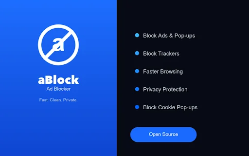 aBlock – Ad Blocker डाउनलोड करें | विज्ञापन और ट्रैकर मुक्त ब्राउजिंग - Screenshot 5