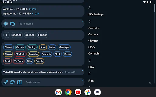 AIO Launcher डाउनलोड करें – सबसे तेज़ और कस्टमाइज़ेबल होम स्क्रीन - Screenshot 14