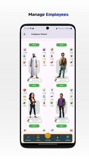 SimFoodie: Idle Business Sim डाउनलोड करें – बिज़नेस मैनेजमेंट गेम - Screenshot 6