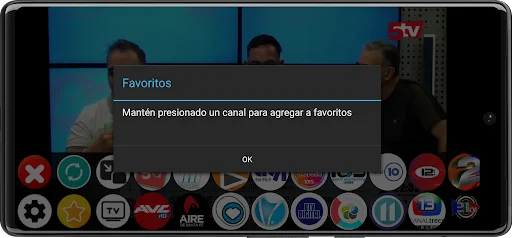 Tv Argentina – canales en vivo डाउनलोड करें – मुफ्त IPTV प्लेयर - Screenshot 1
