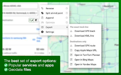 Google Maps Extended Routes डाउनलोड करें – रूट प्लानिंग टूल - Screenshot 5